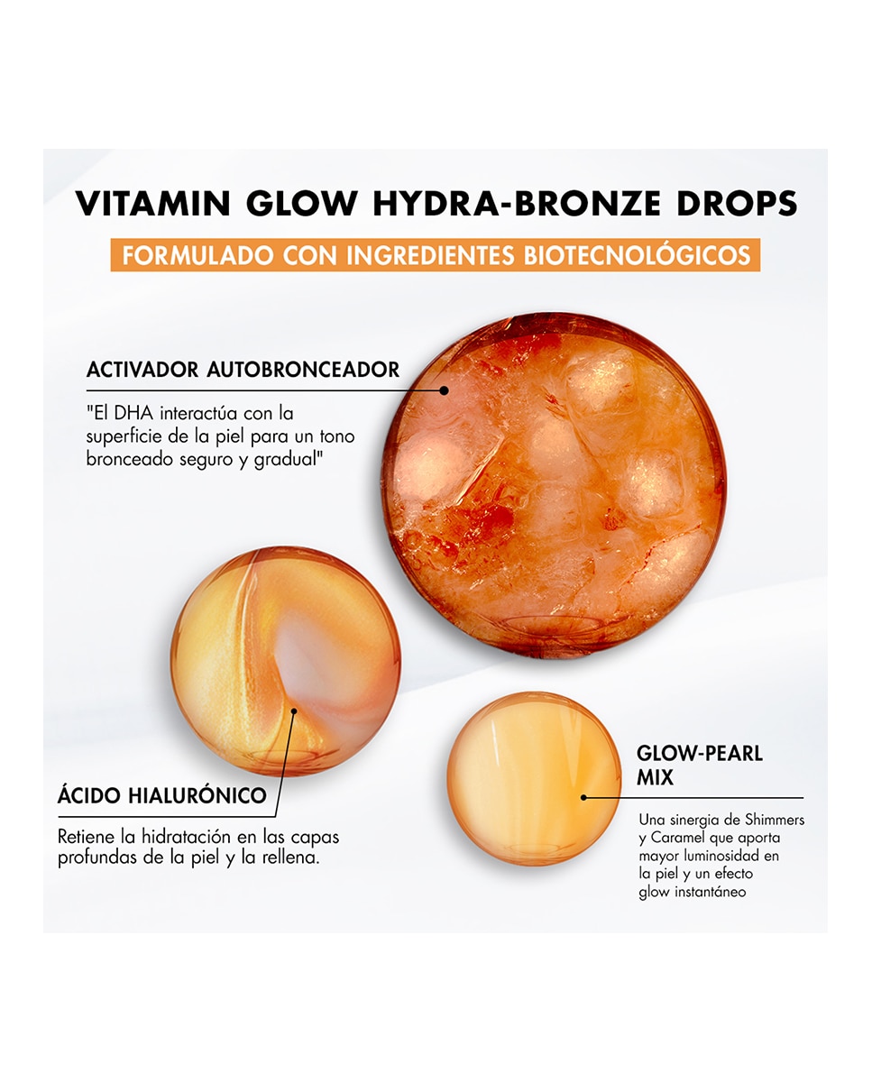 Imagen 6 de Aquasource Hydra Bronzing Drops Sérum 3 en 1 Biotherm