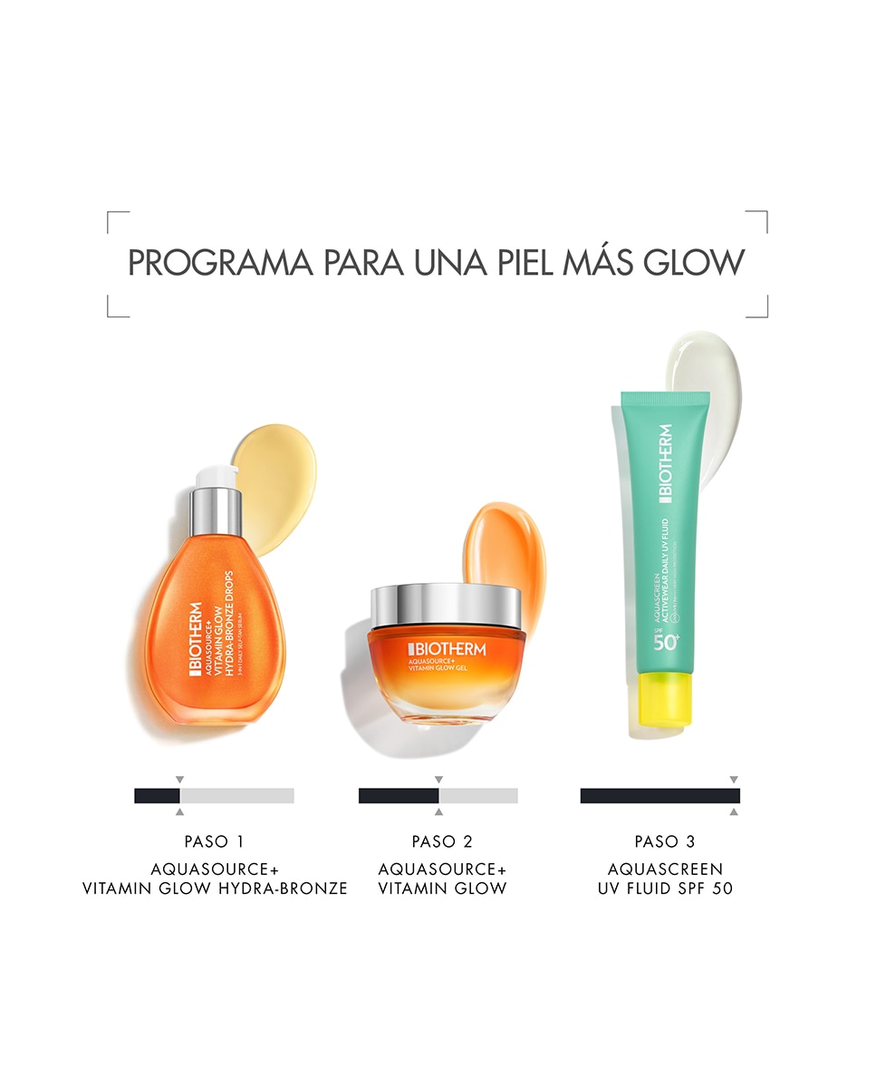 Imagen 8 de Aquasource Hydra Bronzing Drops Sérum 3 en 1 Biotherm