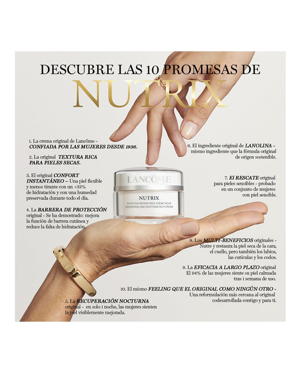 Thumbnail 5 de Lancôme Nutrix crema hidratante 125 ml