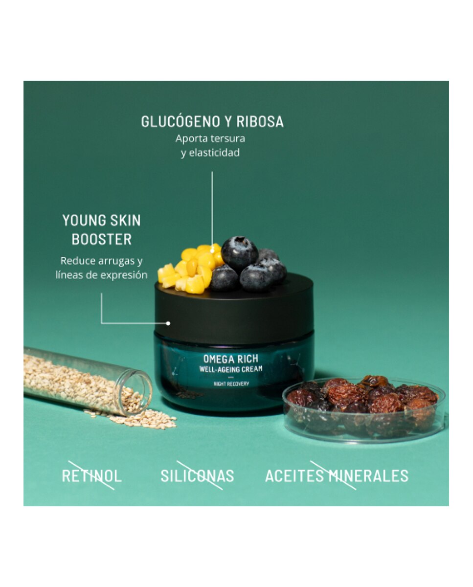 Crema Omega Rich Well Ageing Cream Freshly Cosmetics - 50 ml 4