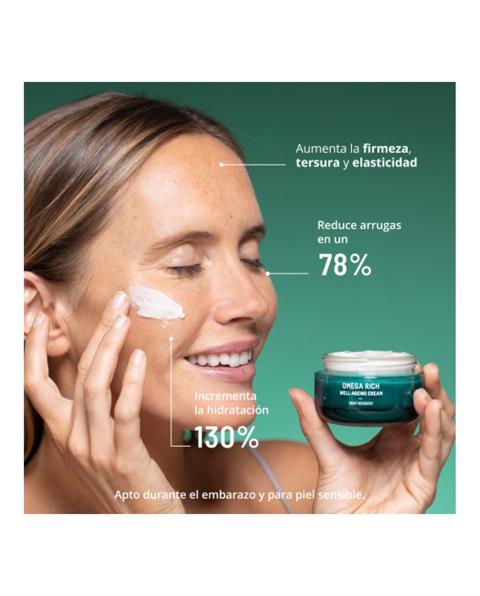 Crema Omega Rich Well Ageing Cream Freshly Cosmetics - 50 ml 5