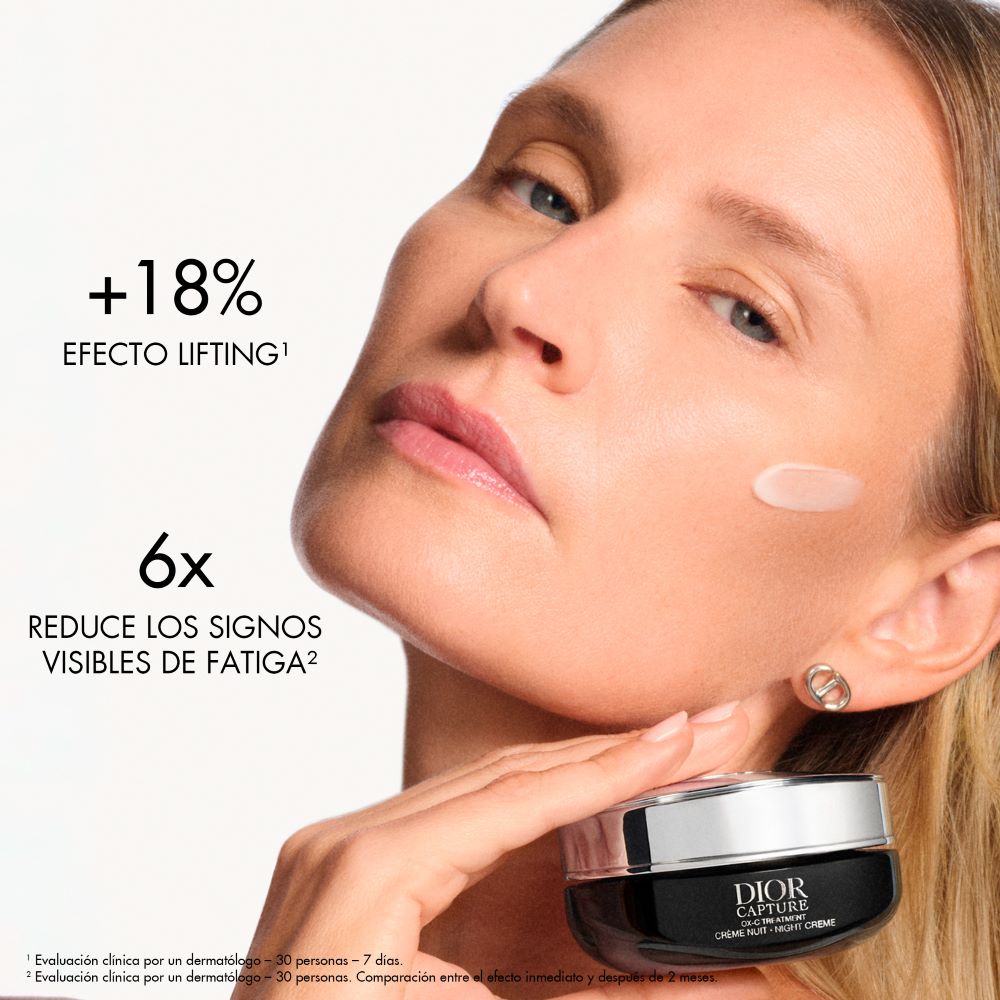 Recarga Dior Capture Crema de Noche Crema de noche para rostro - corrección antiedad de alto rendimiento - arrugas y firmeza - 50 ml 3
