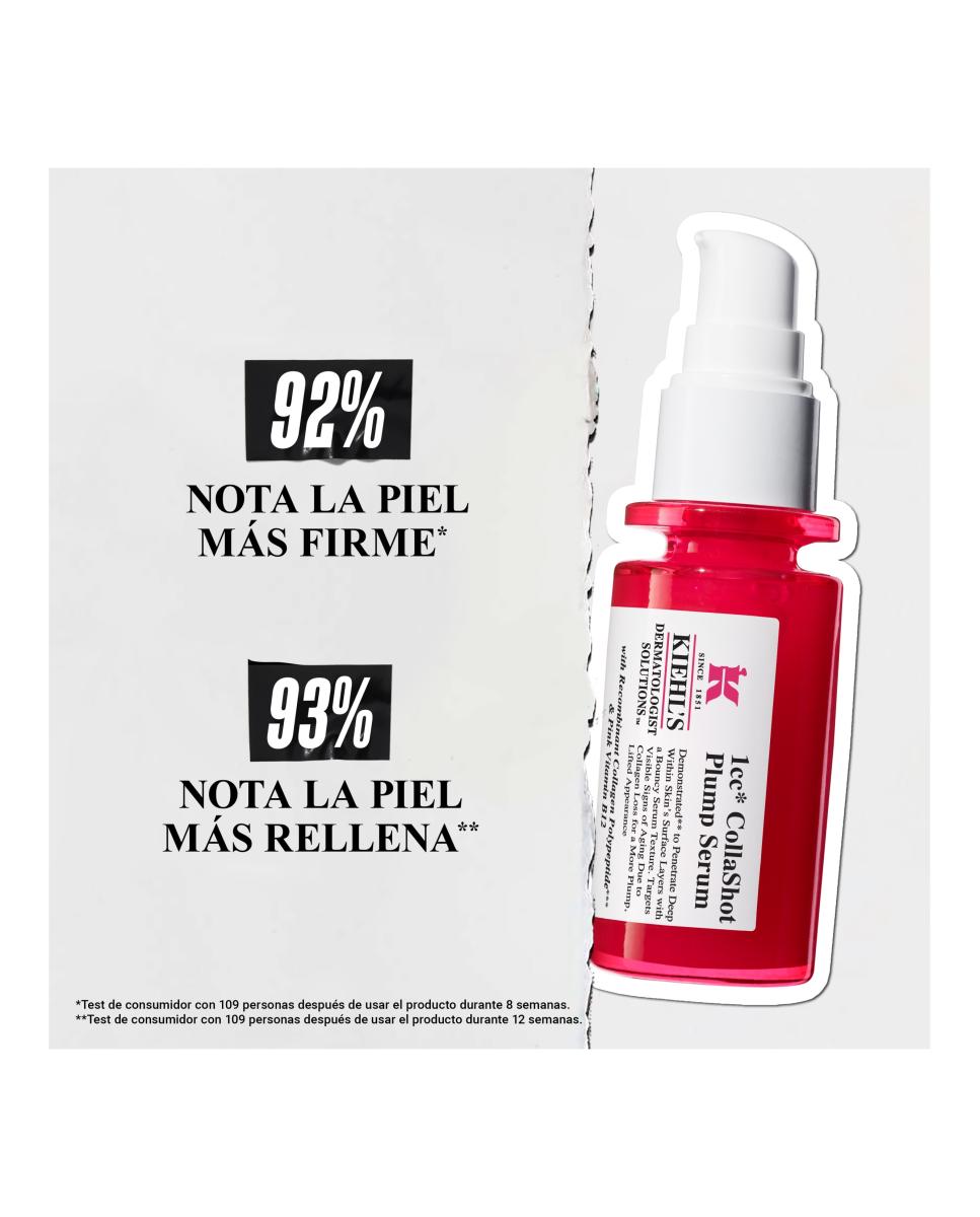 Imagen 8 de Kiehl's Dermatologist Solutions 1cc* CollaShot Plump Serum, - 50 ml