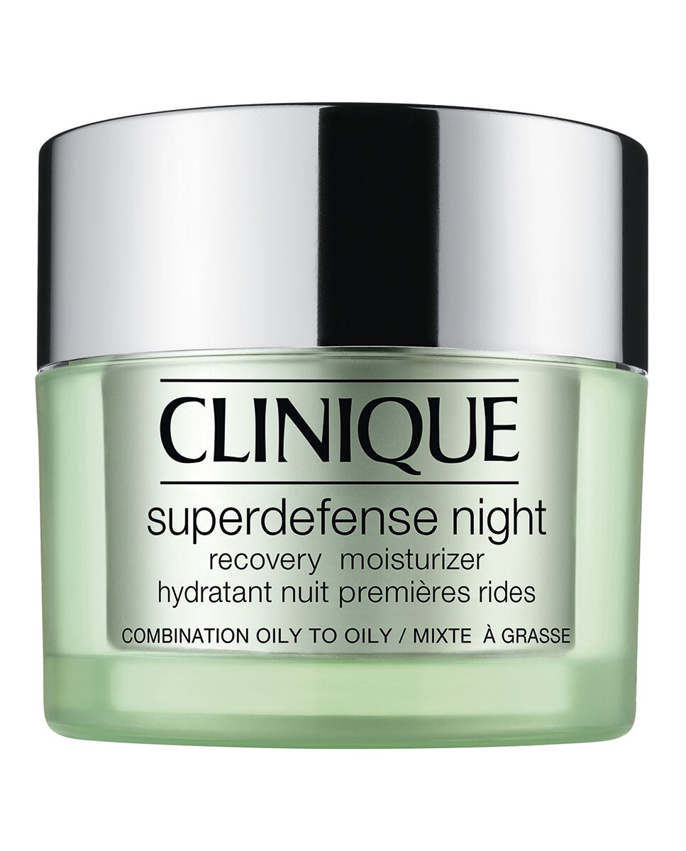 Clinique - Hidratante de noche Superdefense Pieles Grasas Clinique.