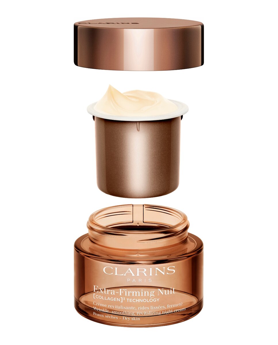 Crema Antiedad Extra Firming Recarga Noche Clarins - 50 ml 4