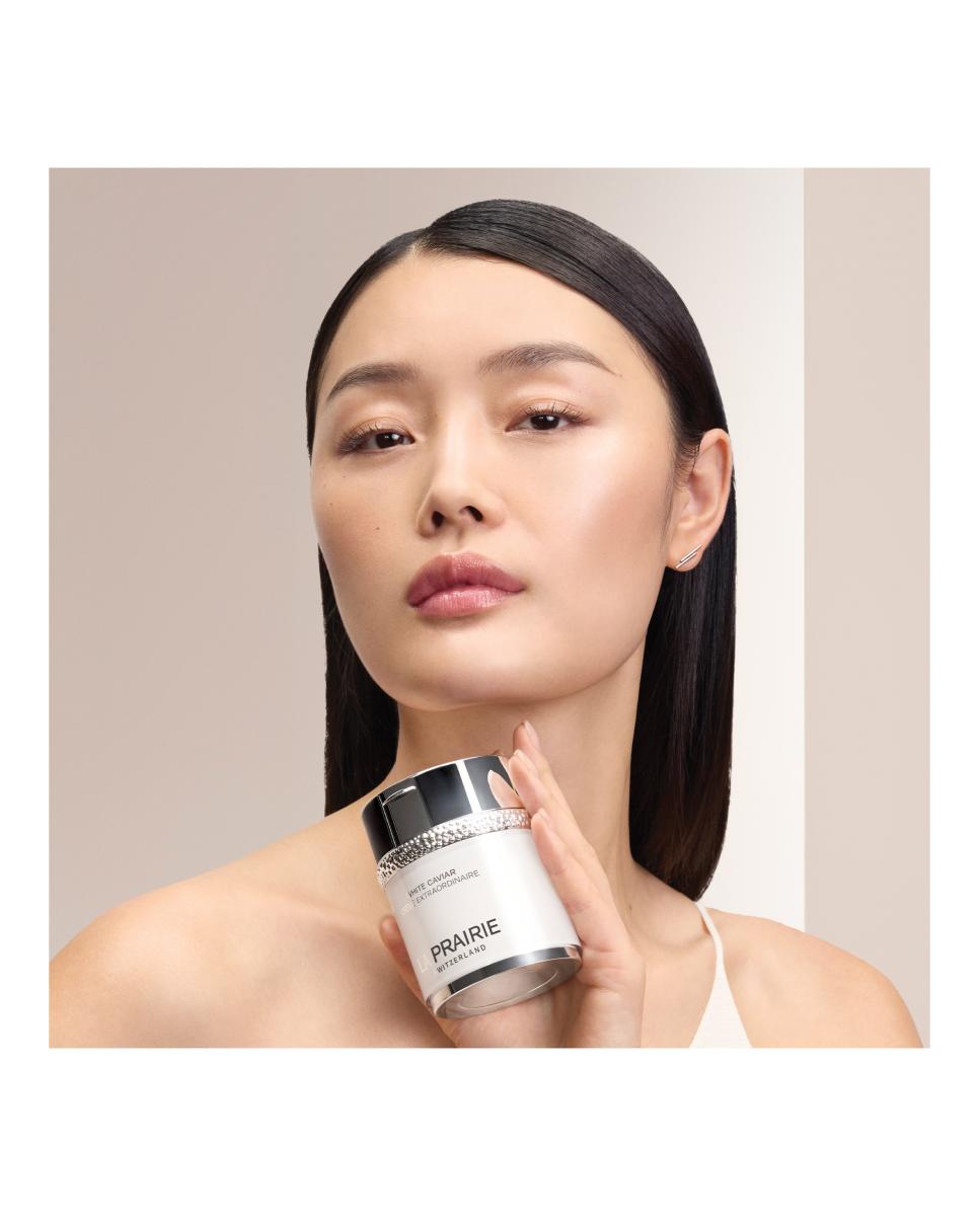 Crema facial iluminadora La Prairie White Caviar Crème