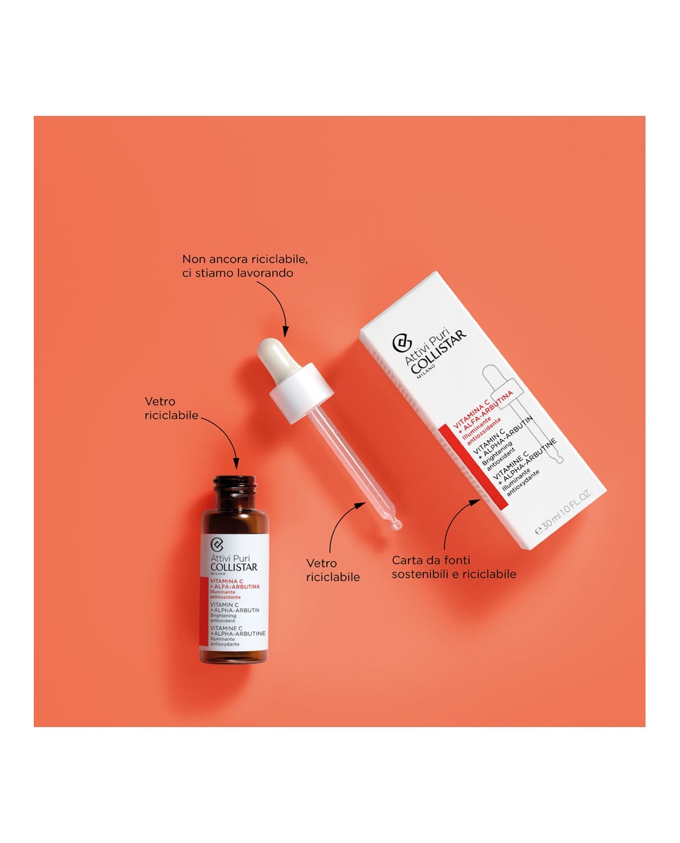 Vitamina C + Alfa-Arbutina en Gotas Attivi Puri Collistar - 30 ml 3