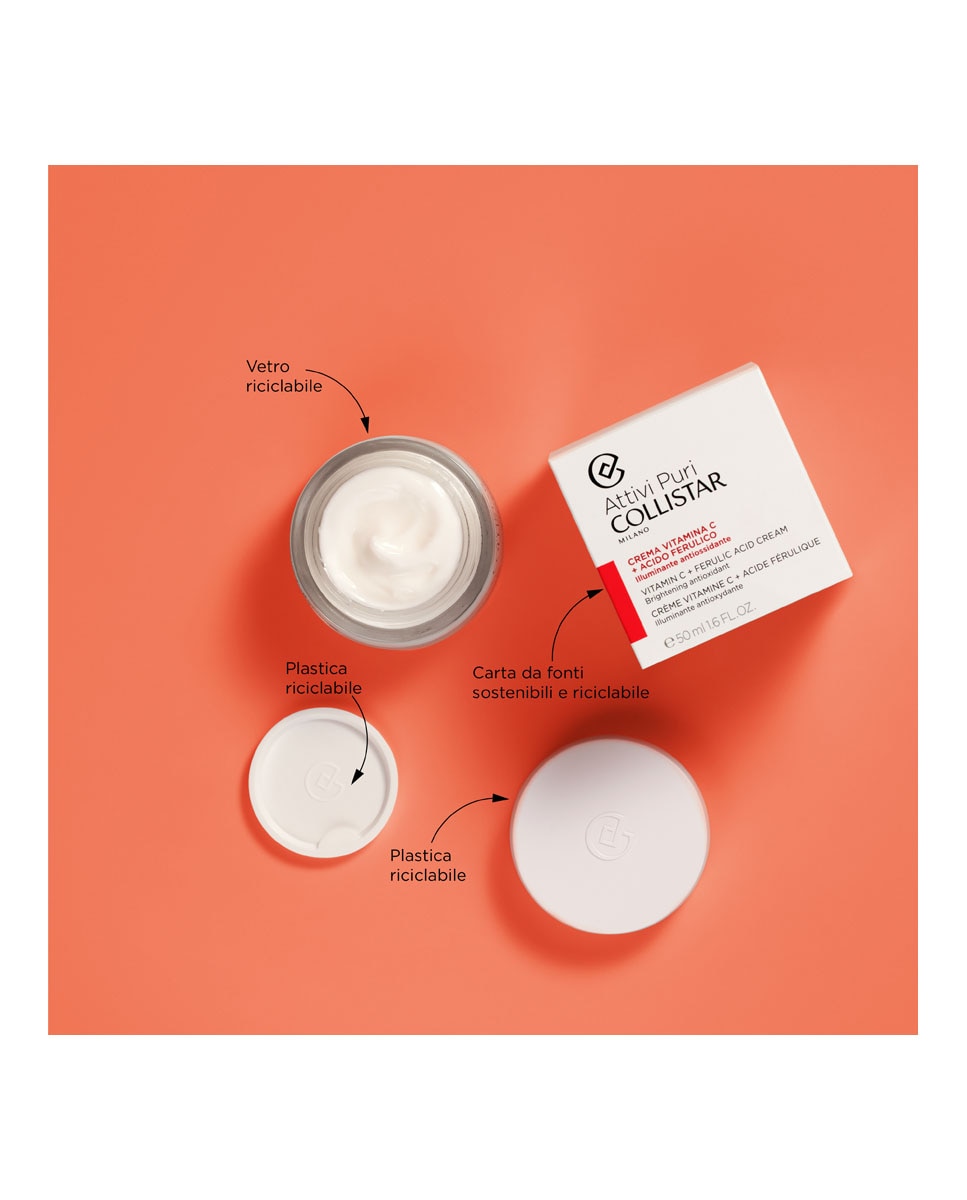 Crema Vitamina C + Ácido Ferúlico Attivi PuriCollistar - 50 ml 4