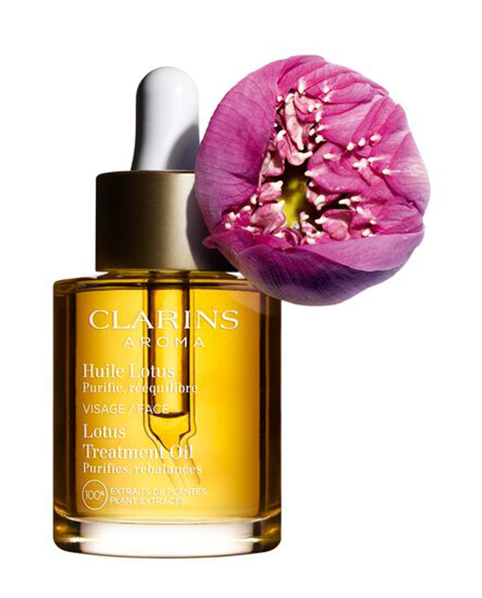 Thumbnail 1 de Clarins Aceite Lotus 30 ml — aceite facial para pieles sensibles