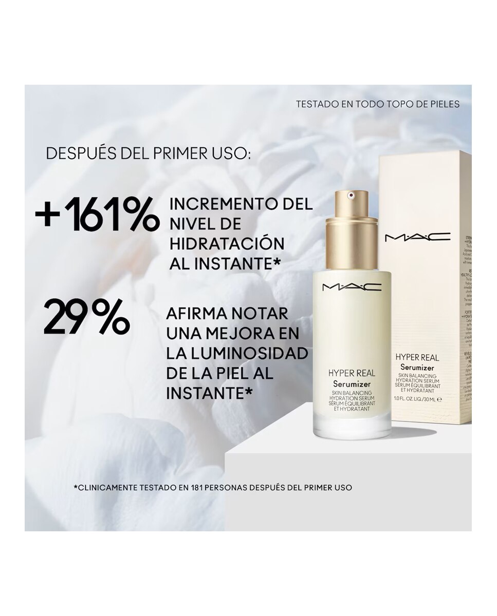 Serum Hidratante Hyper Real Serumizer 30 ml M.A.C - 15 ml 4