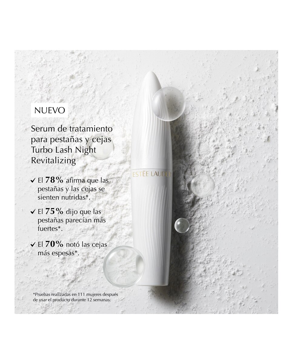 Sérum Tratamiento Pestañas y Cejas Turbo Lash Night Revitalizing Lash + Brow Estée Lauder 3
