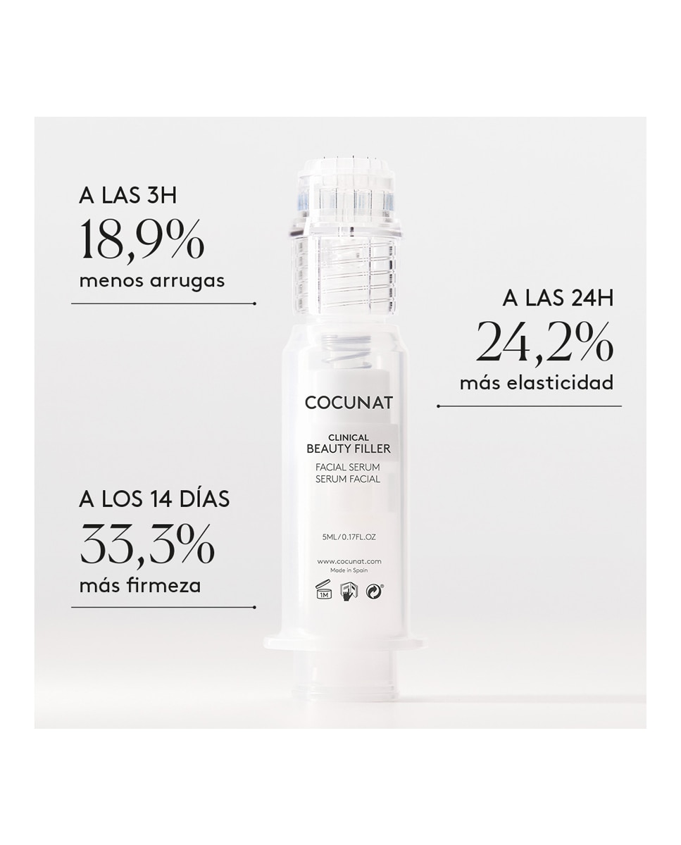 Thumbnail 5 de Cocunat Sérum Antiarrugas Clinical Beauty Filler 30 ml