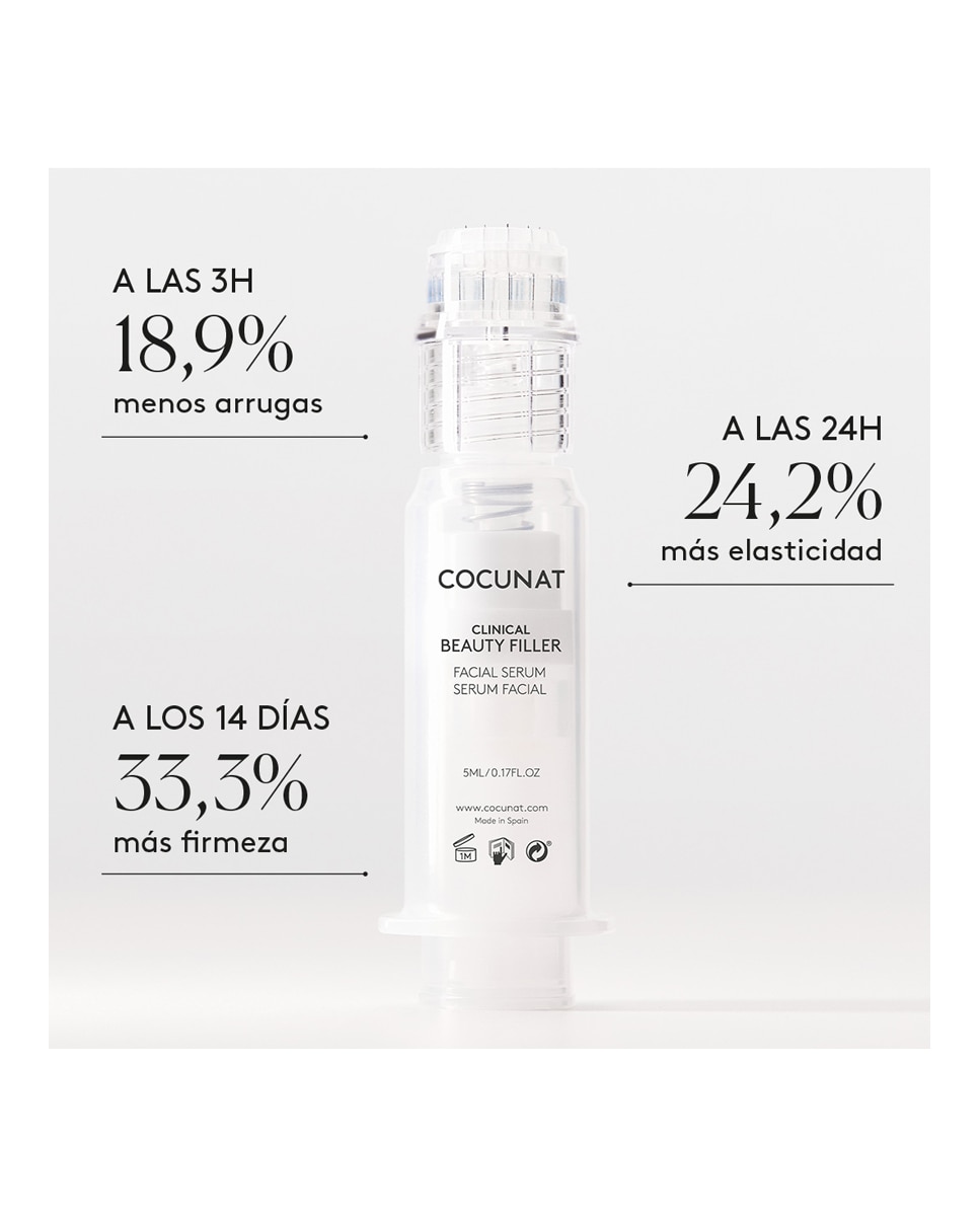 Sérum Antiarrugas Clinical Beauty Filler Duo Cocunat 7