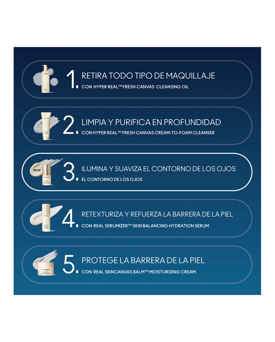 Contorno De Ojos Hyper Real Serumizer Eye Mac - 15 ml 7