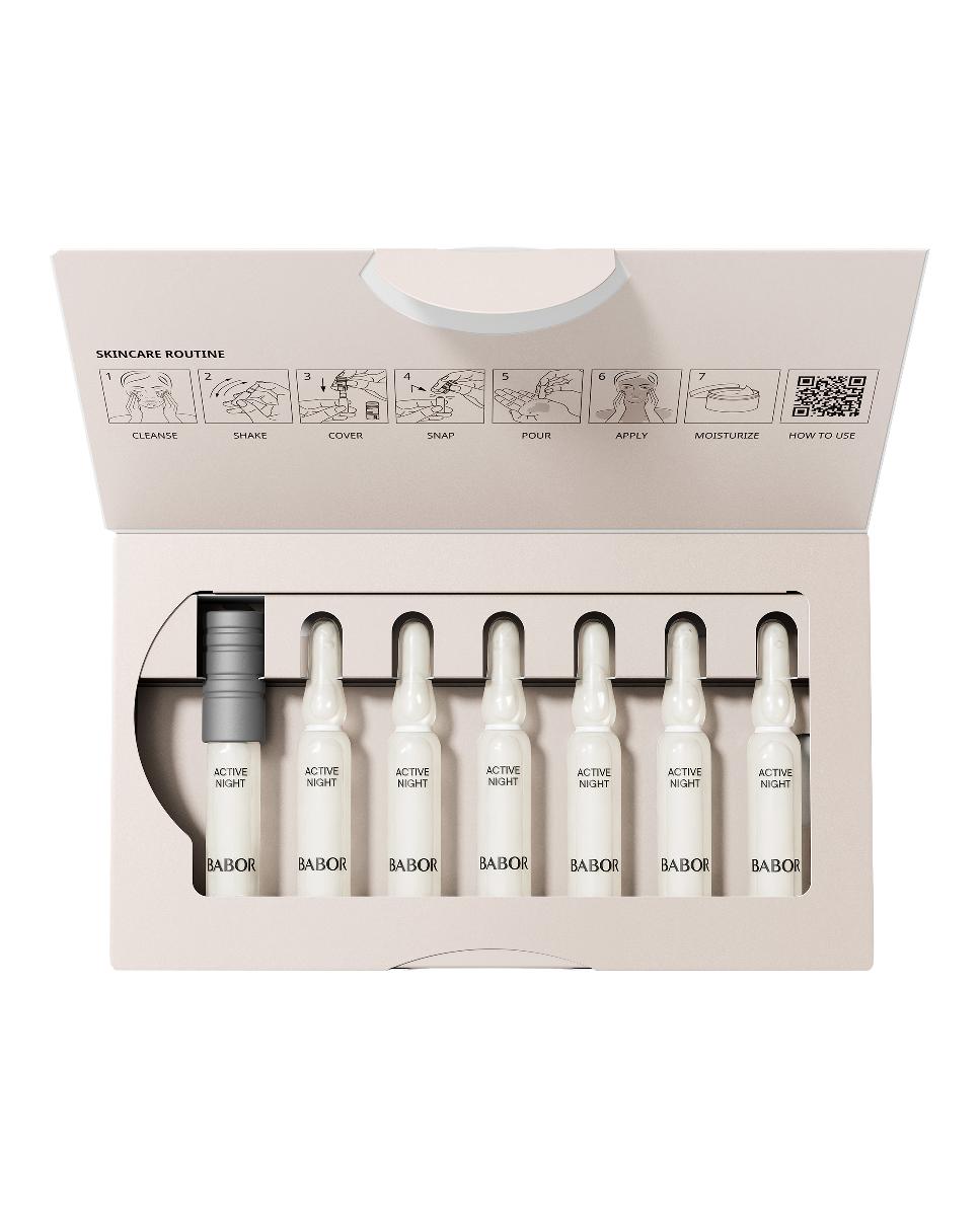 Concentrado Regenerador Nocturno Ampolla Active Night Babor 14 Ml 3