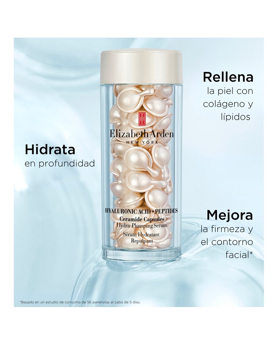 Sérum Hidro-Rellenador Ácido Hialurónico + Péptidos 30 Cápsulas Monodosis Elizabeth Arden 5