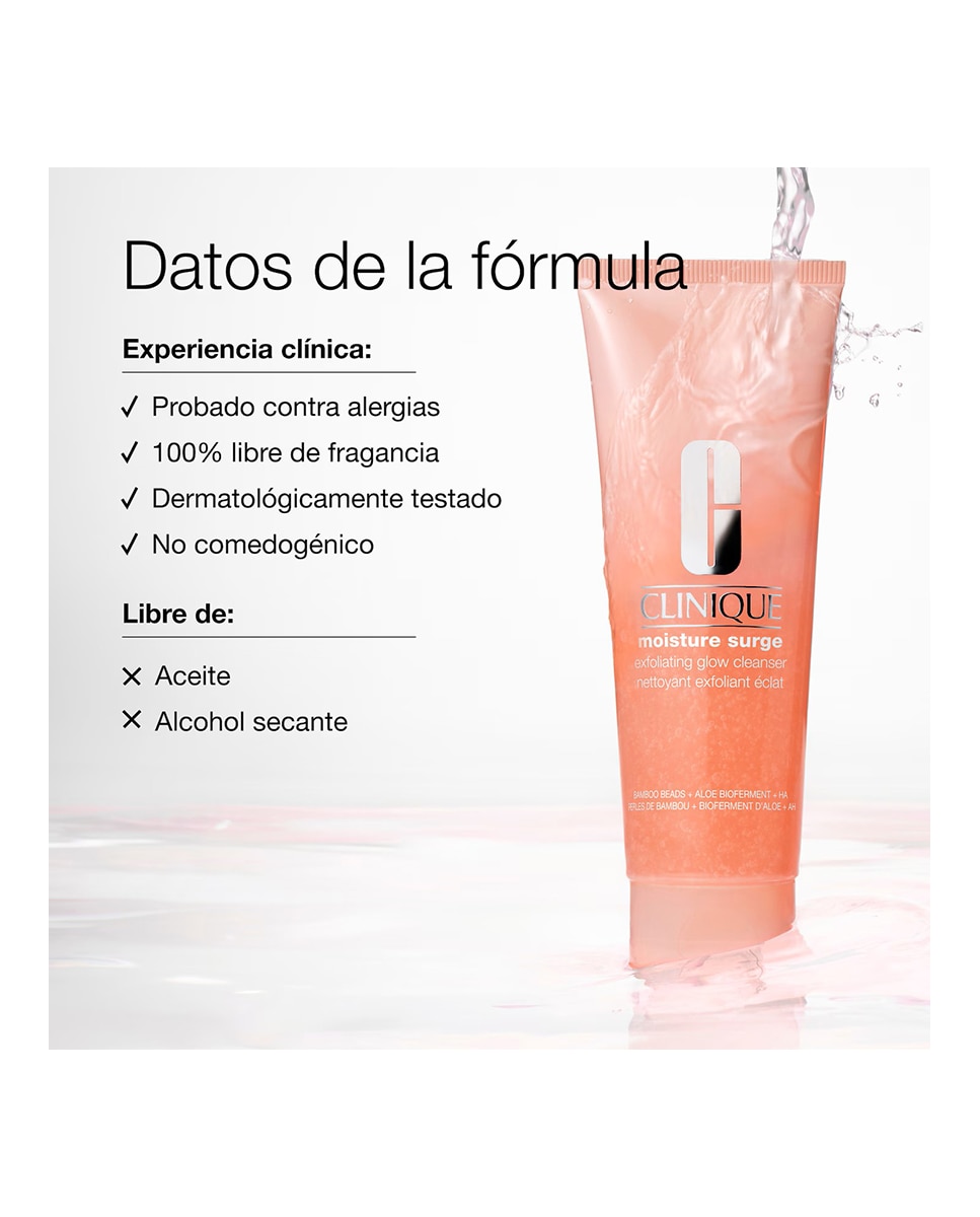 Exfoliante Facial Glow Cleanser Clinique 4