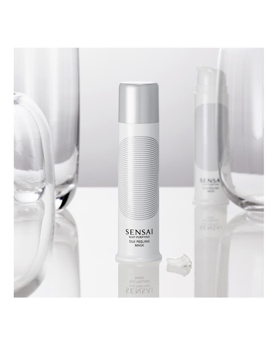 Imagen 3 de Mascarilla exfoliante Silk Peeling Mask Silky Purifying 90 ml Sensai - 75 ml