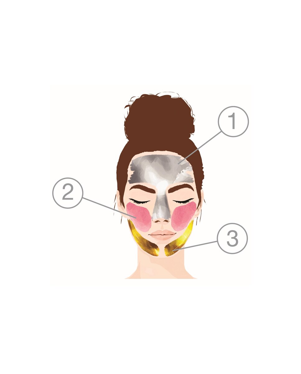 Mascarilla Pink Gold Peel-Off Mask Hidratación y Luminosidad Lancaster 4