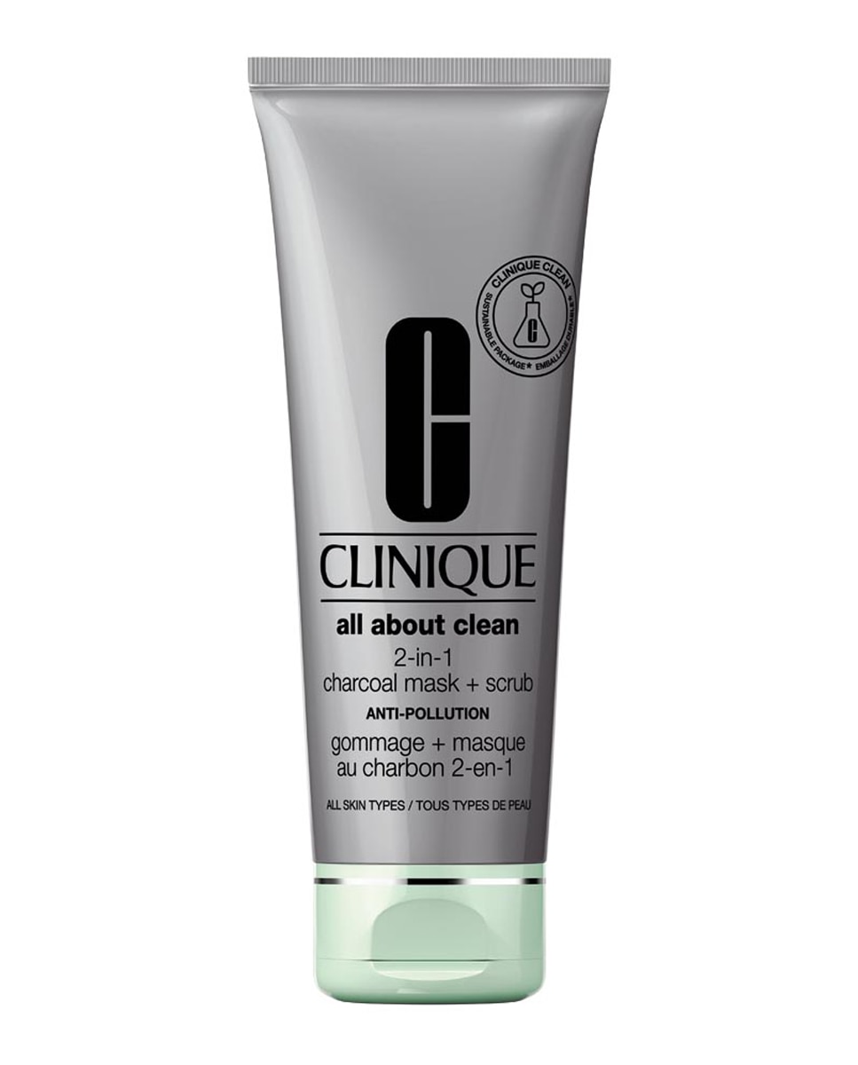 Clinique - Mascarilla de Carbón + Exfoliante All About Clean 2-in-1 100 ml Clinique.