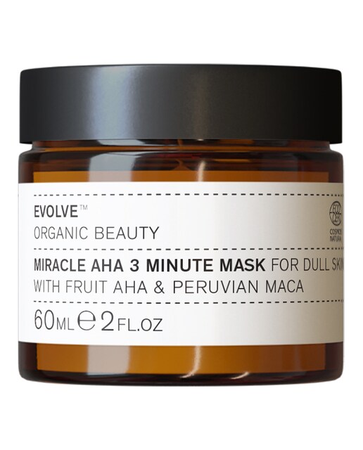 Exfoliante facial Miracle AHA 3 minute Mask 60 ml Evolve