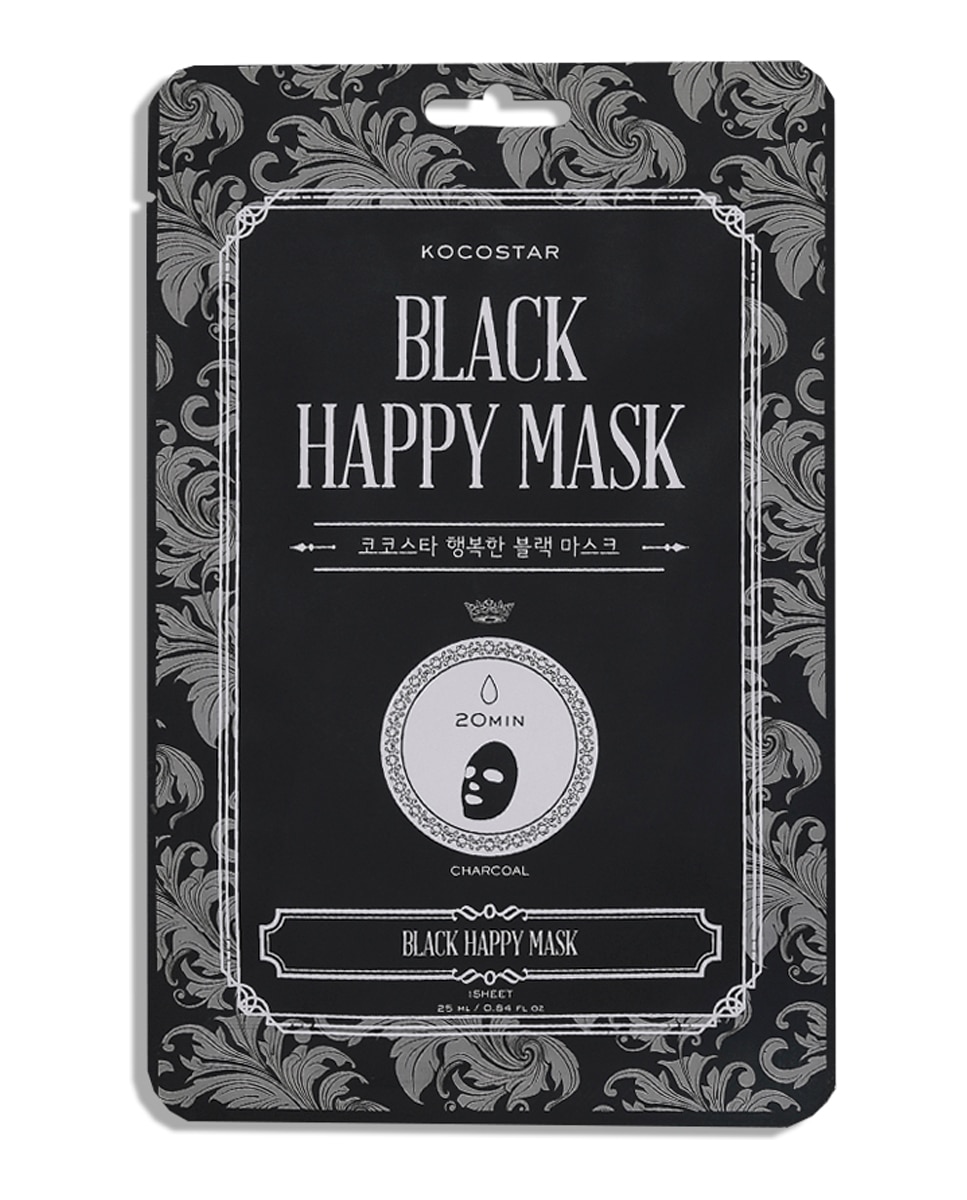 Kocostar - Mascarilla de velo Black Happy Mask Kocostar.