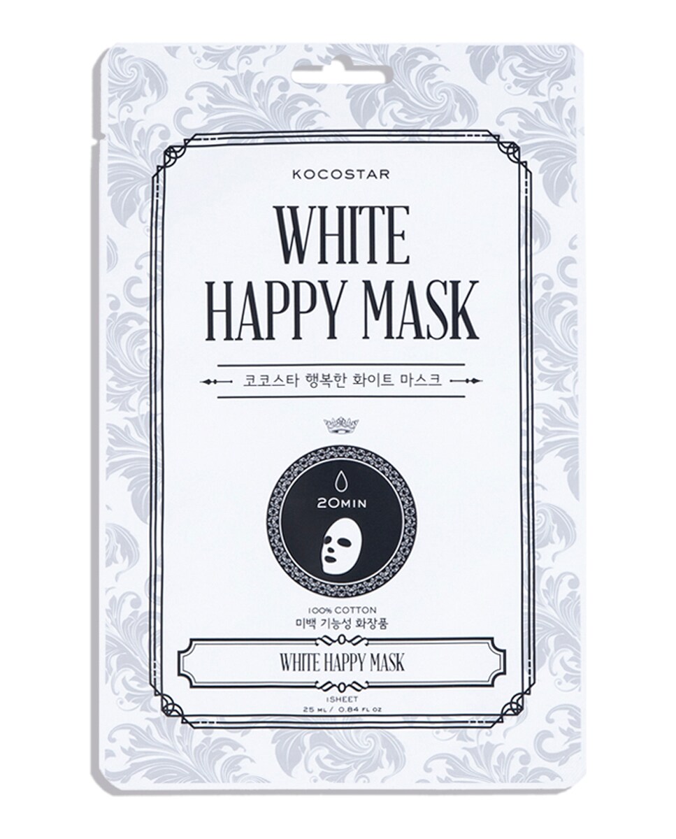 Mascarilla de velo White Happy Mask Kocostar 1