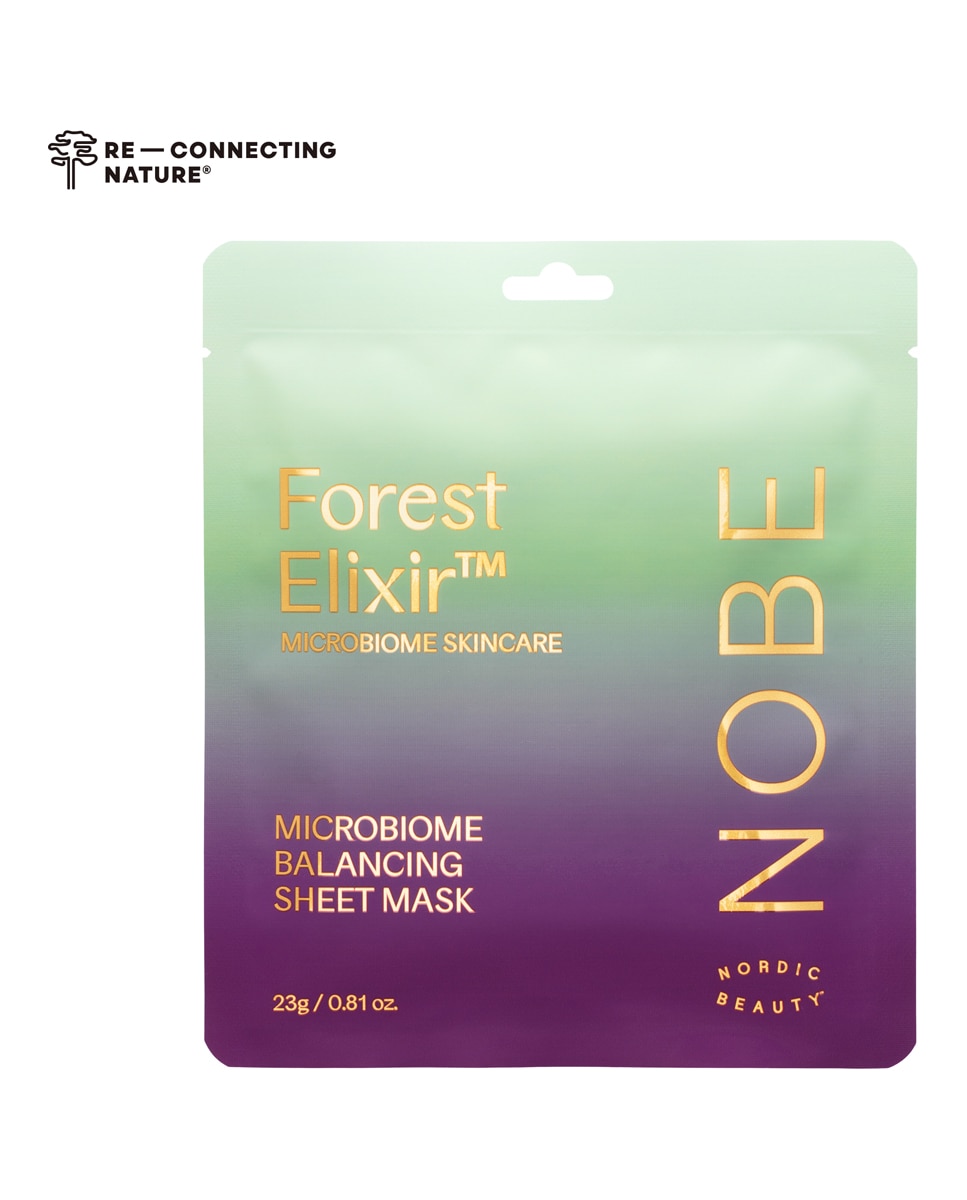 Mascarilla de Tela Equilibrante del Microbioma Forest Elixir® 1