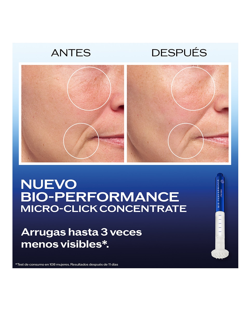 Imagen 4 de Sérum Bio-Performance Micro-Click Concentrate Shiseido - 1,4 ml