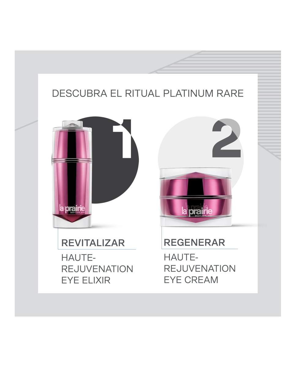 Imagen 8 de Concentrado para el contorno de ojos La Prairie Platinum Rare Haute-Rejuvenation Eye Elixir 15 ml La Prairie - 15 ml