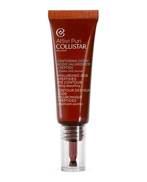Contorno De Ojos Ácido Hialurónico + Péptidos 15 ml Collistar