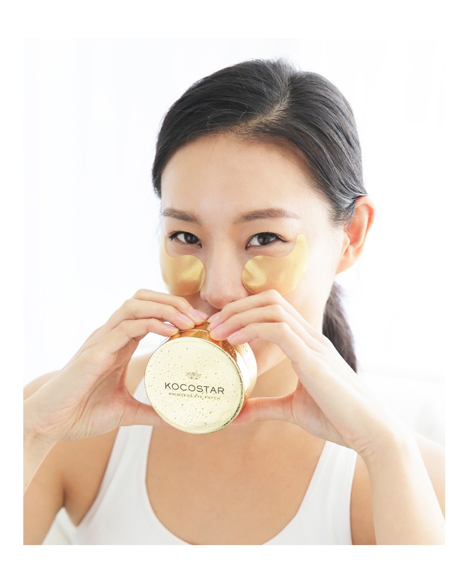 Parches para el contorno de ojos Princess Eye Patch Gold Kocostar 3