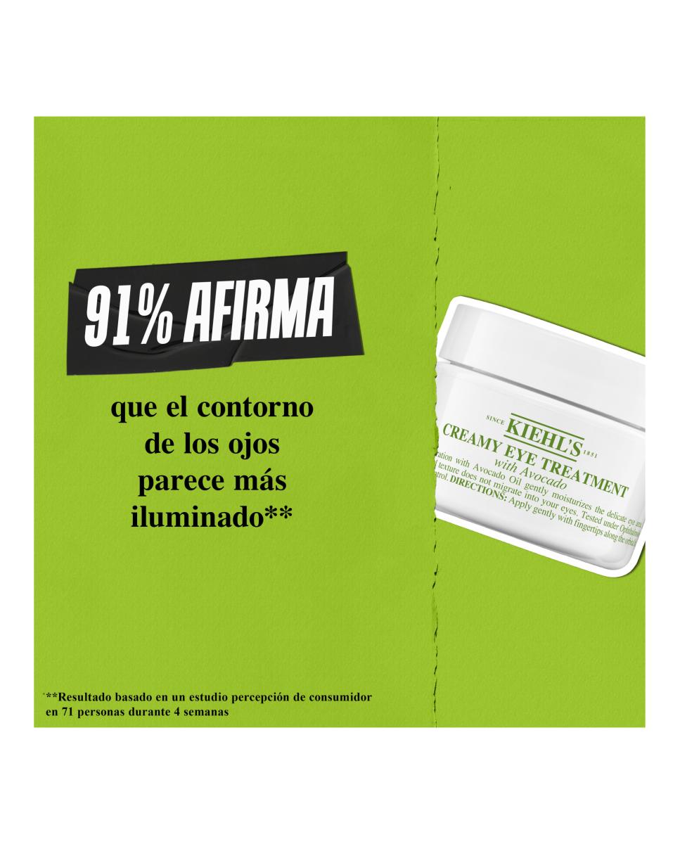 Kiehl'S Creamy Eye Treatment With Avocado Crema Contorno De Ojos Hidratante Avocado - 14 g 4