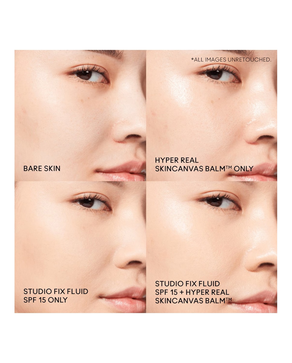 Imagen 4 de Crema Hidratante Calmante Hyper Real Skincanvas Balm M.A.C - 15 ml