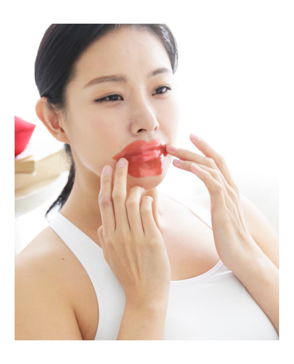 Parche para labios Rose Lip Mask Kocostar 3