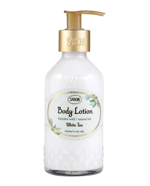 Loción corporal White Tea Sabon