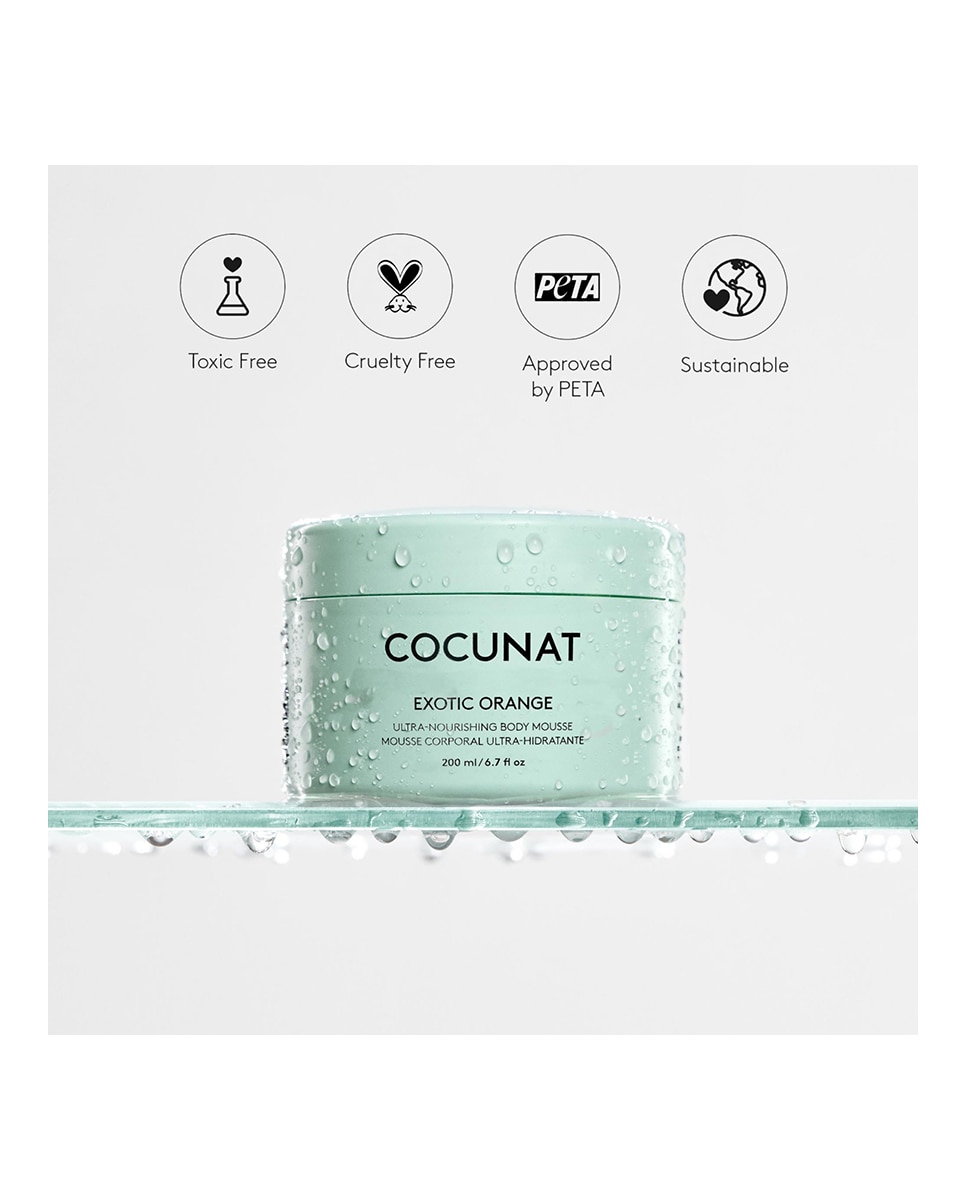 Crema Corporal Body Mousse Exotic Orange Cocunat - 200 ml 6