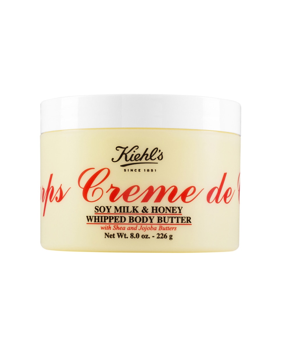 Kiehl's - Crema corporal hidratante en mousse Creme de Corps Soy Milk & Honey Whipped Body Butter 226g Kiehl's.