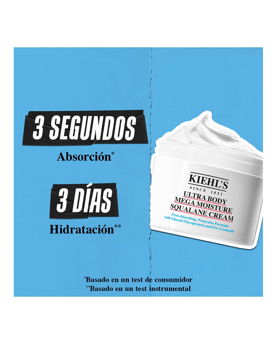 Crema Corporal Ultra Body Mega Mouisture Squalane Kiehl's - 250 ml 2