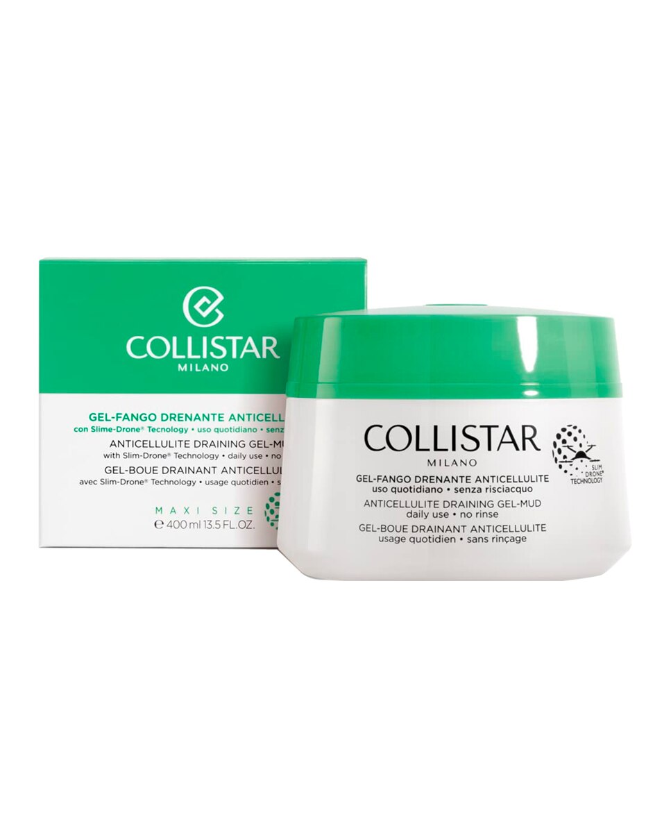Gel Fango Drenante Anticelulíto 400 ml Collistar 2