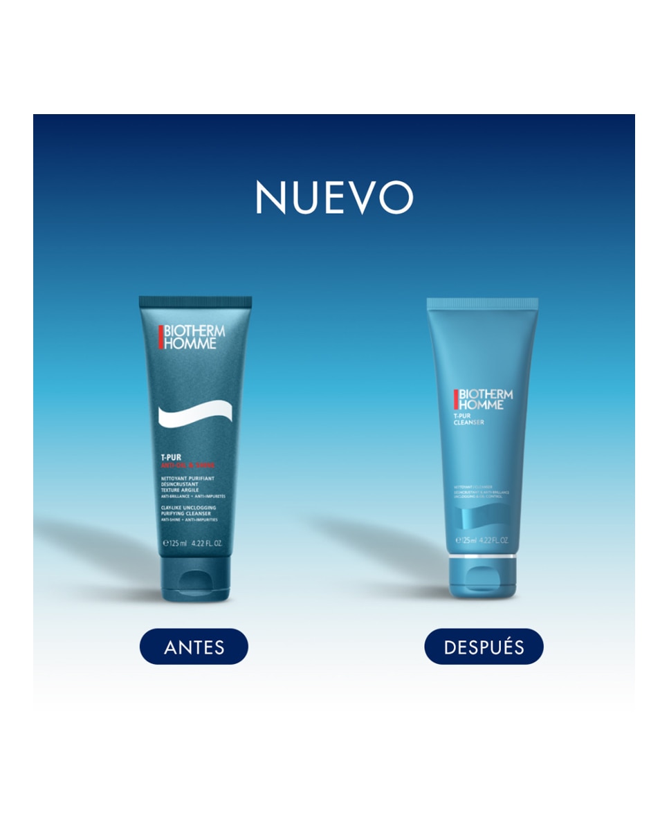 Limpiador purificante desincrustante Anti Oil & Wet T-Pur Biotherm