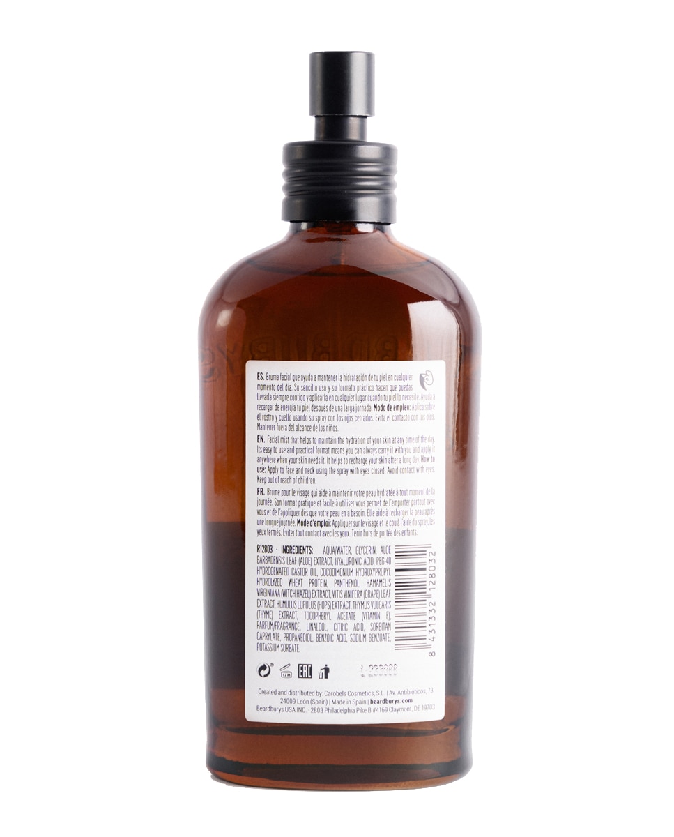Bruma Facial Hydra Refresh Mist 120 ml Beardburys - 120 ml 3