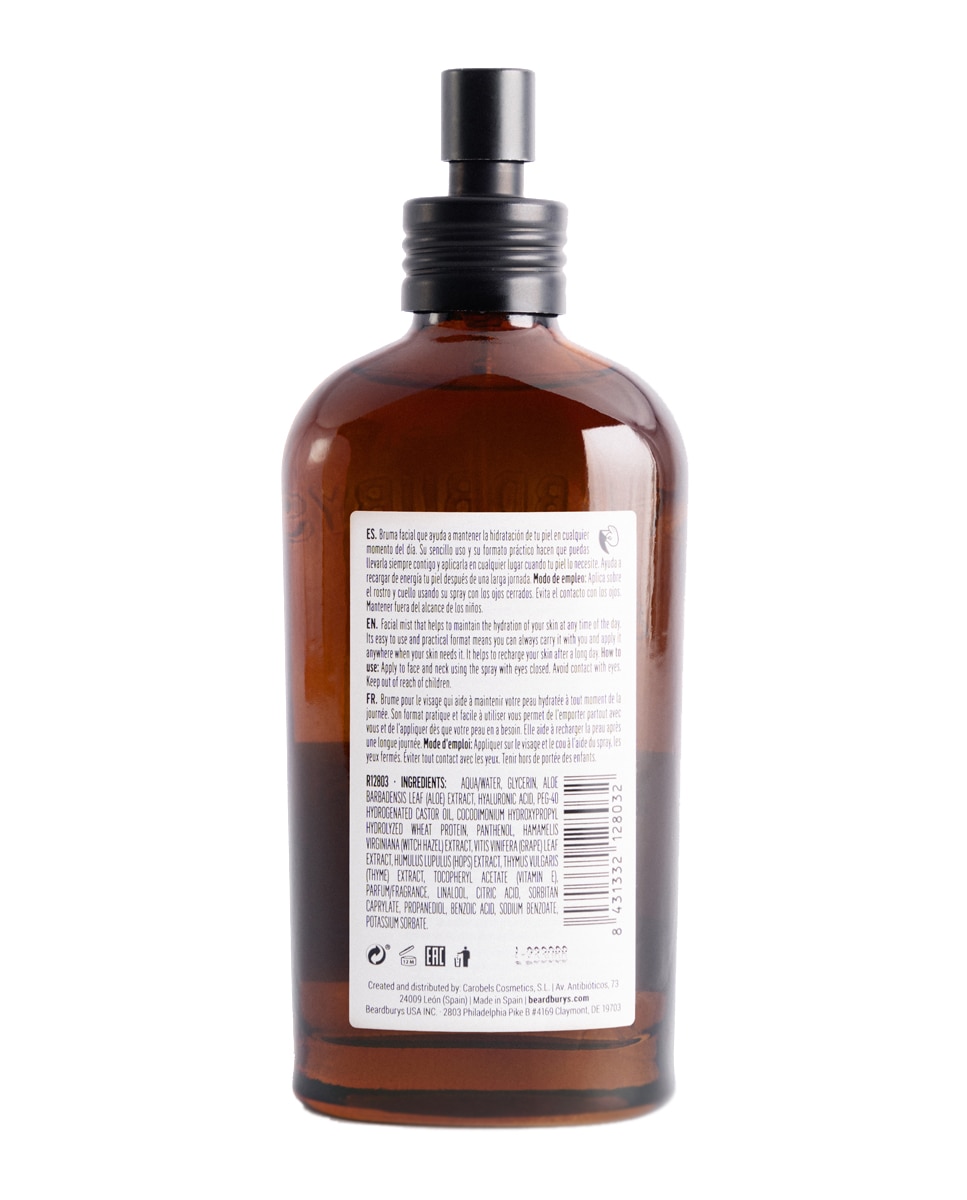 Bruma Facial Hydra Refresh Mist 120 ml Beardburys - 120 ml 5