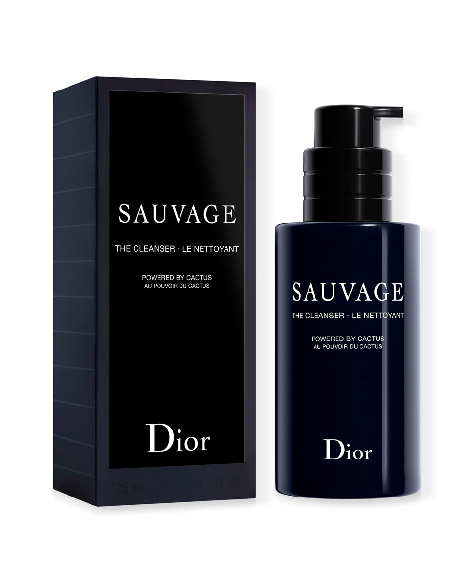 Sauvage Limpiador facial - carbón negro y cactus - 125 ml 2