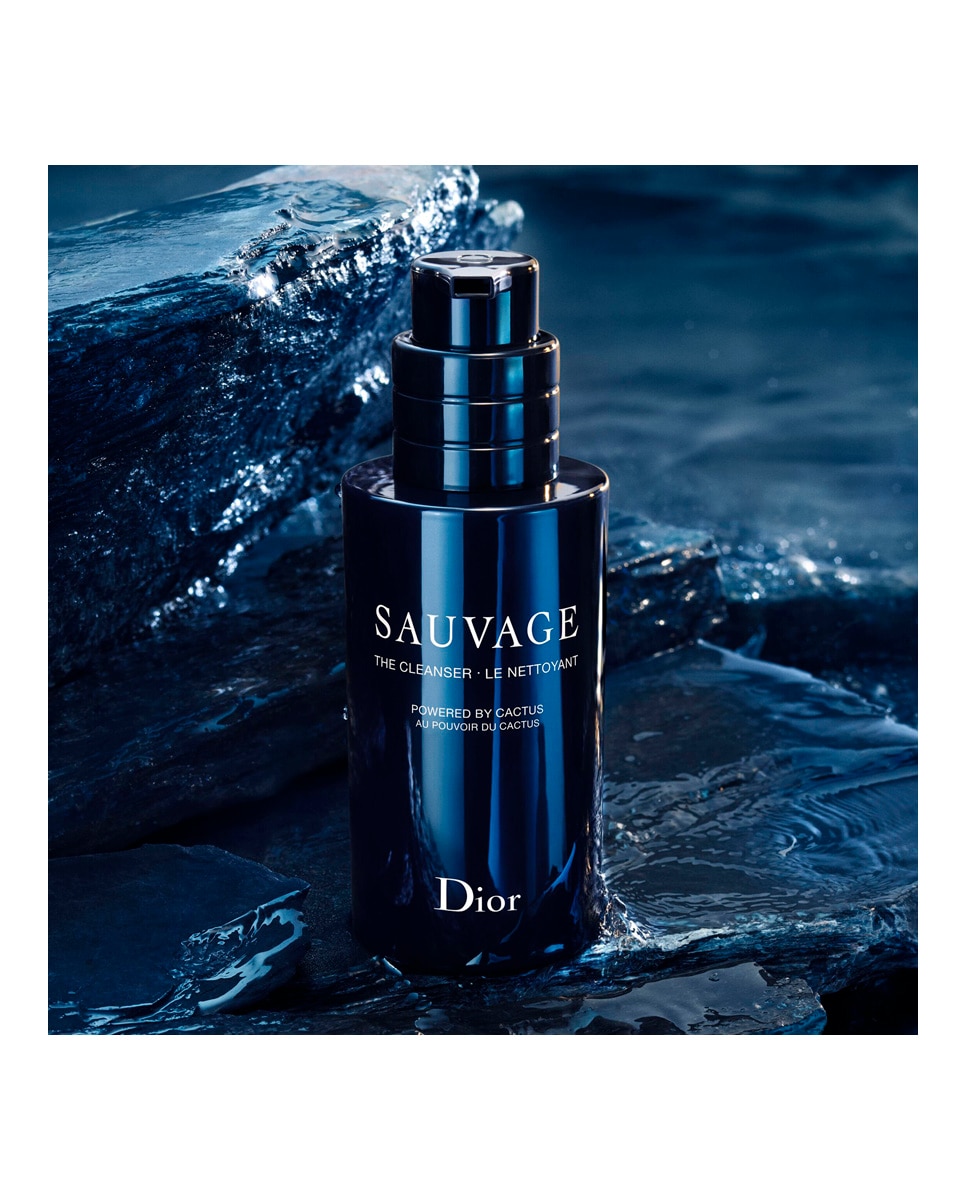 Sauvage Limpiador facial - carbón negro y cactus - 125 ml 3