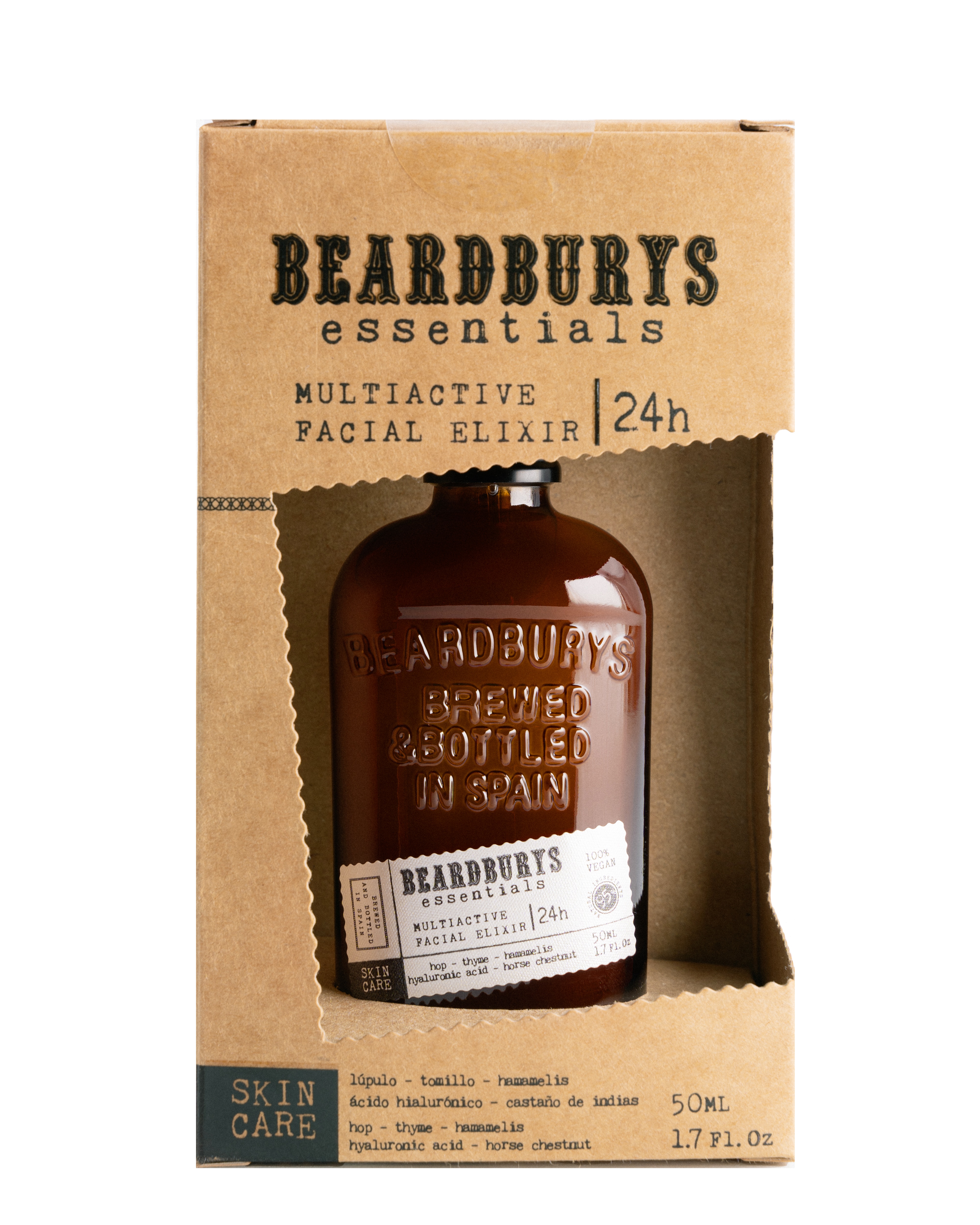 Crema facial hidratante Multiactive Facial Elixir 24h 50ml Bearburys 50 ml 2