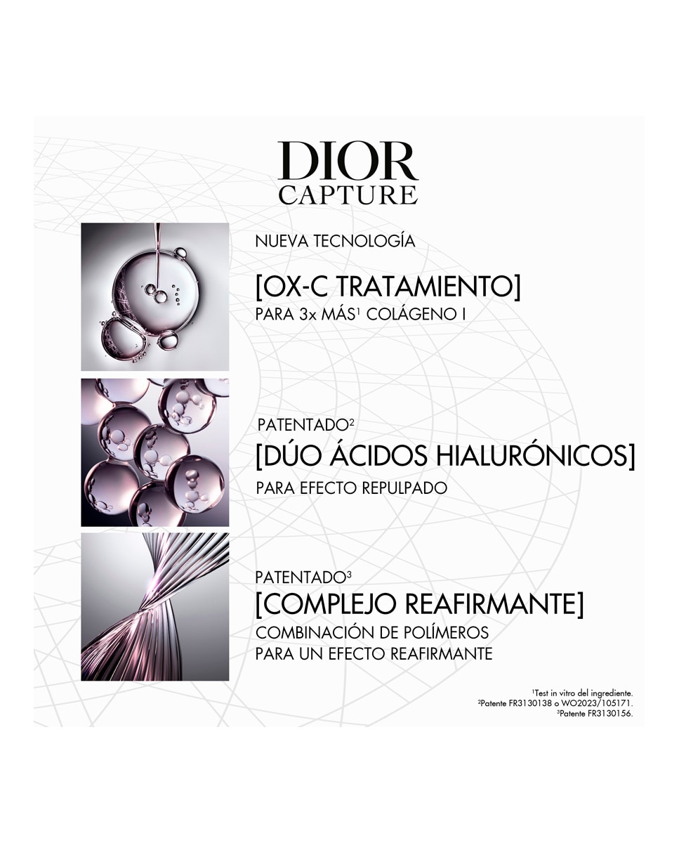Dior Capture Crema de día Corrección antiedad de alto rendimiento, arrugas y firmeza - 50 ml 3