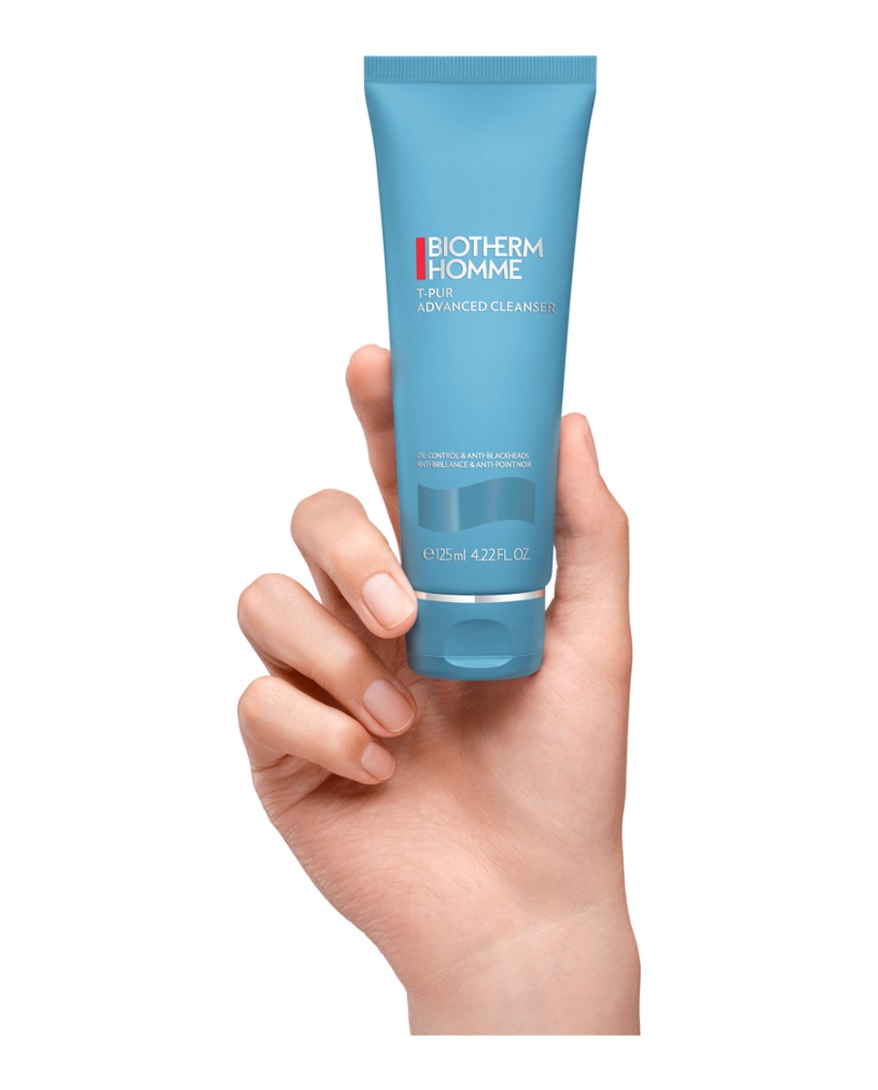Imagen 3 de Limpiador Control de Grasa y Antipuntos Negros T-Pur Advanced Cleanser 125 Ml Biotherm - 125 ml