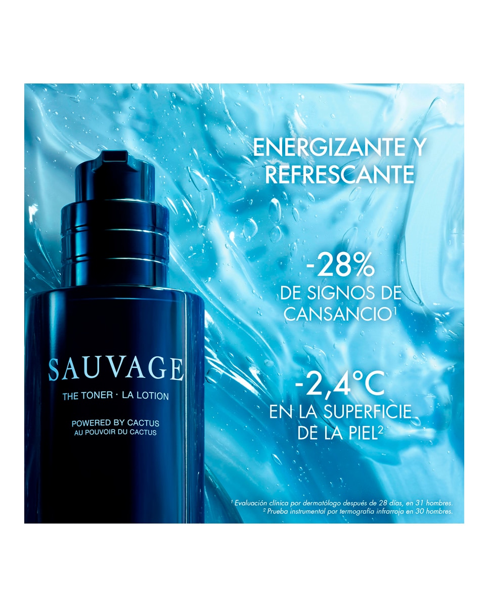 Sauvage La Loción Loción tónico facial con extracto de cactus - 100 ml 5