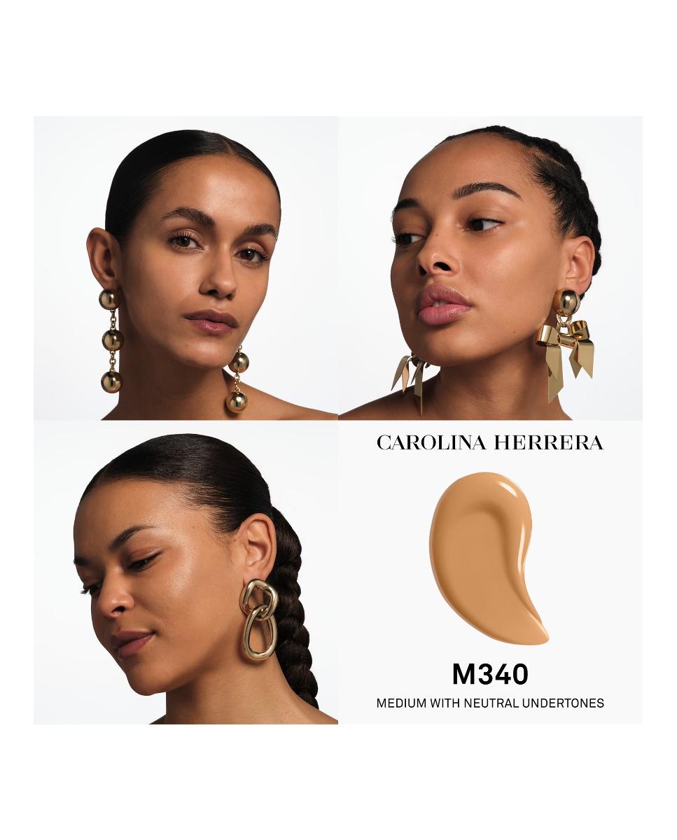 Base De Maquillaje Nude Couture Triple Moisture Serum Foundation Carolina Herrera - M340 30 ml M340-5